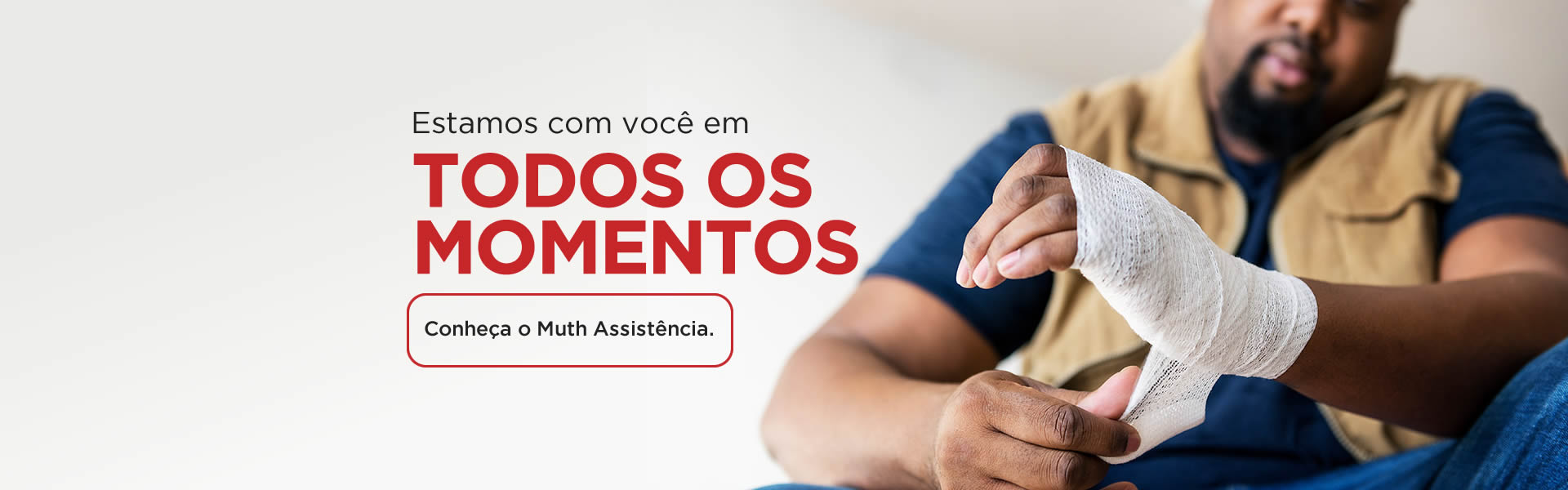 Estamos com você em todos os monetos.